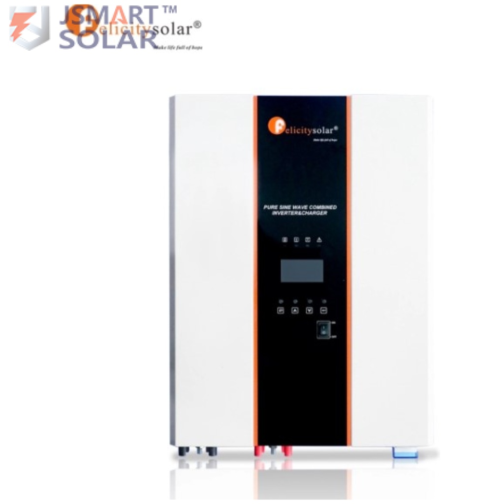 10Kva 48V Felicity Hybrid Inverter-Built in 120A Mppt-IVPM10048 ...