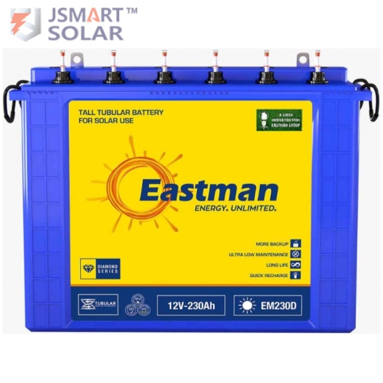 230AH 12V EASTMAN TUBULAR BATTERY