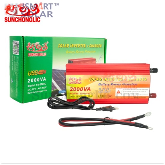 FS-2000C  12V 2000W INVERTER WITH CHARGER