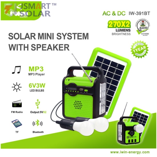 iWIN PORTABLE SOLAR POWER SYSTEM