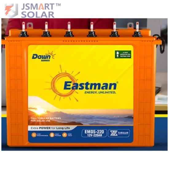 220AH EASTMAN DAWN SERIES TUBULAR BATTERY