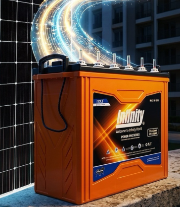 220Ah 12V Infinity Tall Tubular Battery-Power Pro Series