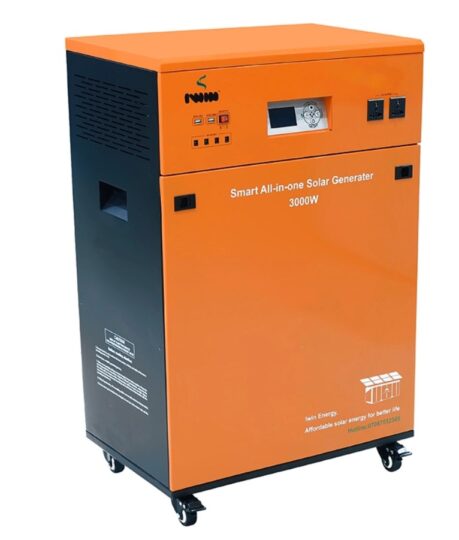 5000W IWIN SOLAR GENERATOR WITH 6PCS OF 350W PANEL