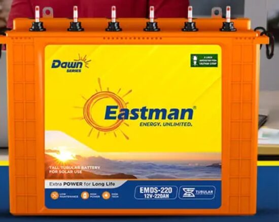 220AH EASTMAN DAWN SERIES TUBULAR BATTERY