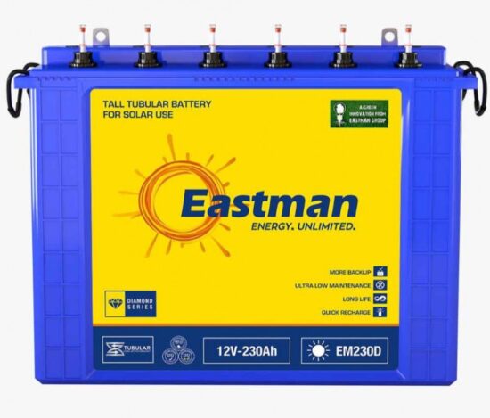 230AH 12V EASTMAN TUBULAR BATTERY