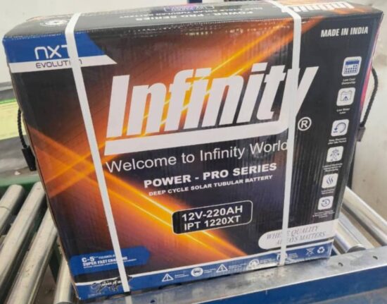 220AH INFINITY TALL TUBULAR BATTERY-POWER PRO SERIES