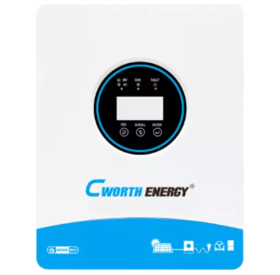 6kw Cworth Hybrid Inverter CE-H6K