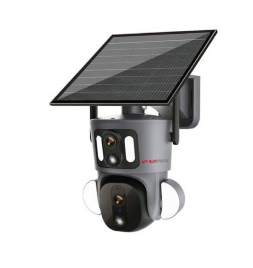 CVISION 5MP HD 4G PTZ CAMERA DUAL LENS WITH SIM SOLAR PANEL UBOX