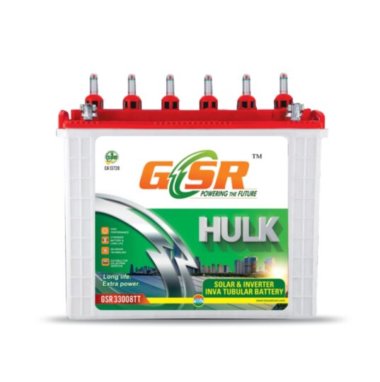 GSR 33008TT 300AH  12V HULK TALL TUBULAR BATTERY