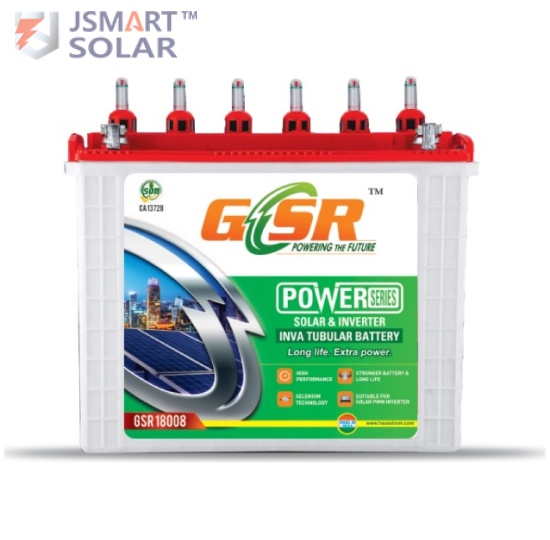 GSR18008-180AH 12V TALL TUBULAR BATTERY