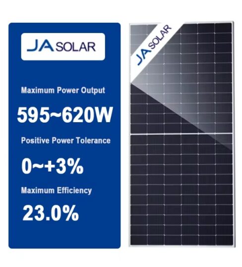 620W JA Solar Bifacial Solar Panel-JAM66D45 620/LB