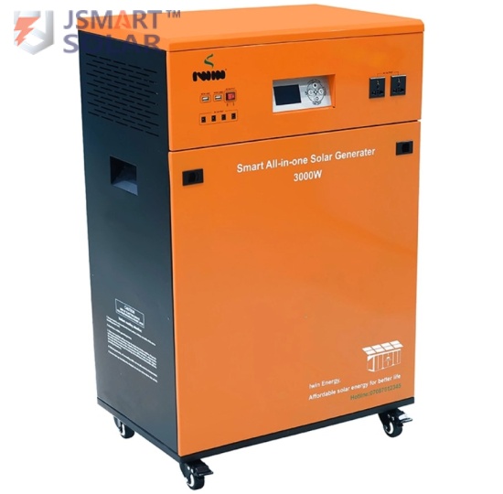 5000W IWIN SOLAR GENERATOR WITH 6PCS OF 350W PANEL